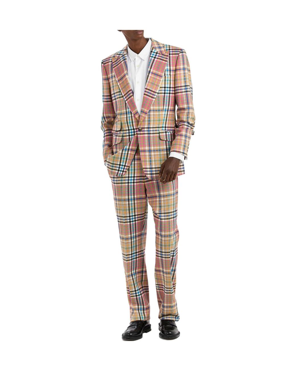 Vivienne Westwood Multicolor Check Casual Trousers for men