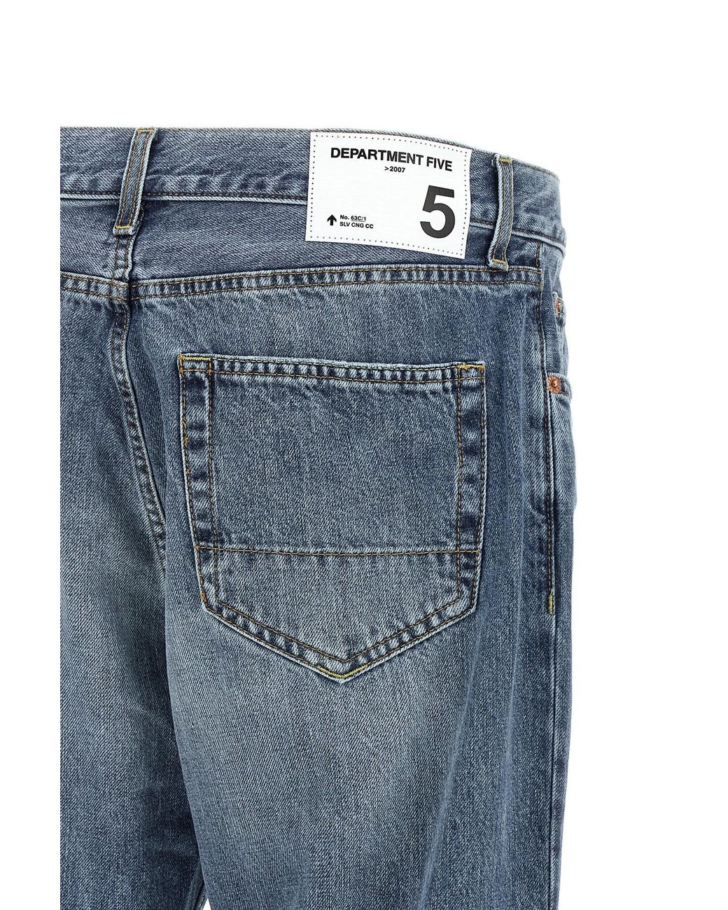 Department 5 Blue Musso Tapered-Leg Jeans for men