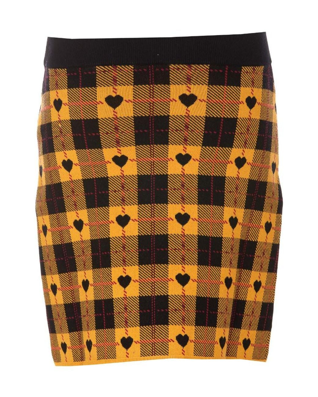 Alessandra Rich Multicolor Knitted Mini Skirt