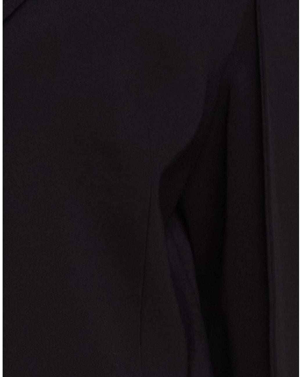 Sportmax Black Blazer Viscose, Polyamide, Elastane