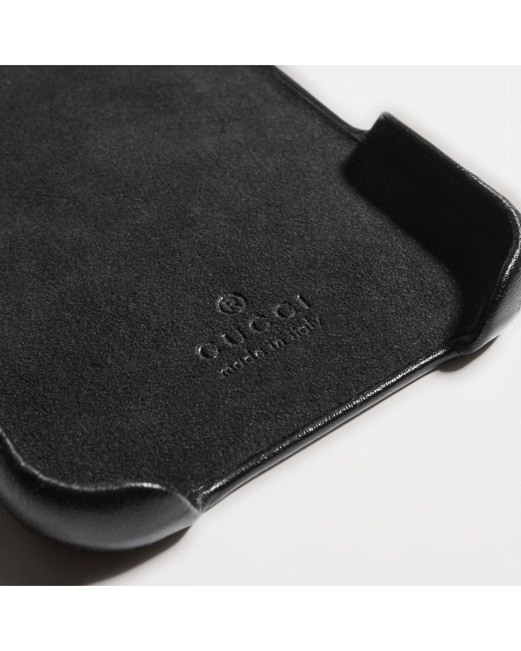 Gucci Black Gg Phone Case