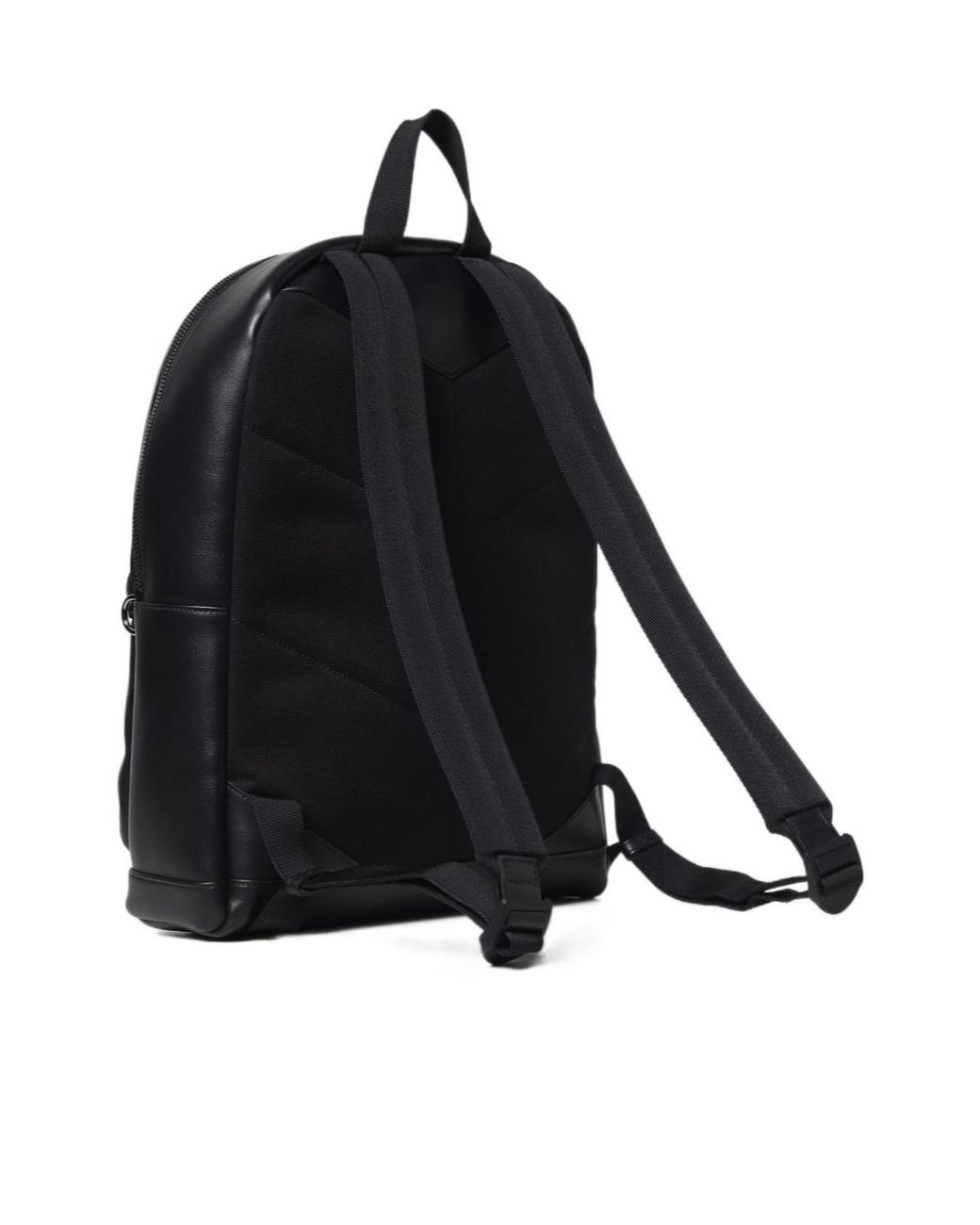 Jimmy Choo Black Zippered Backpack for men