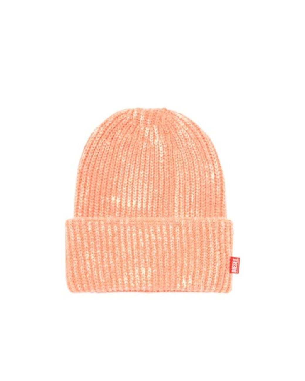 DIESEL Pink K-Avet Beanie Hat for men