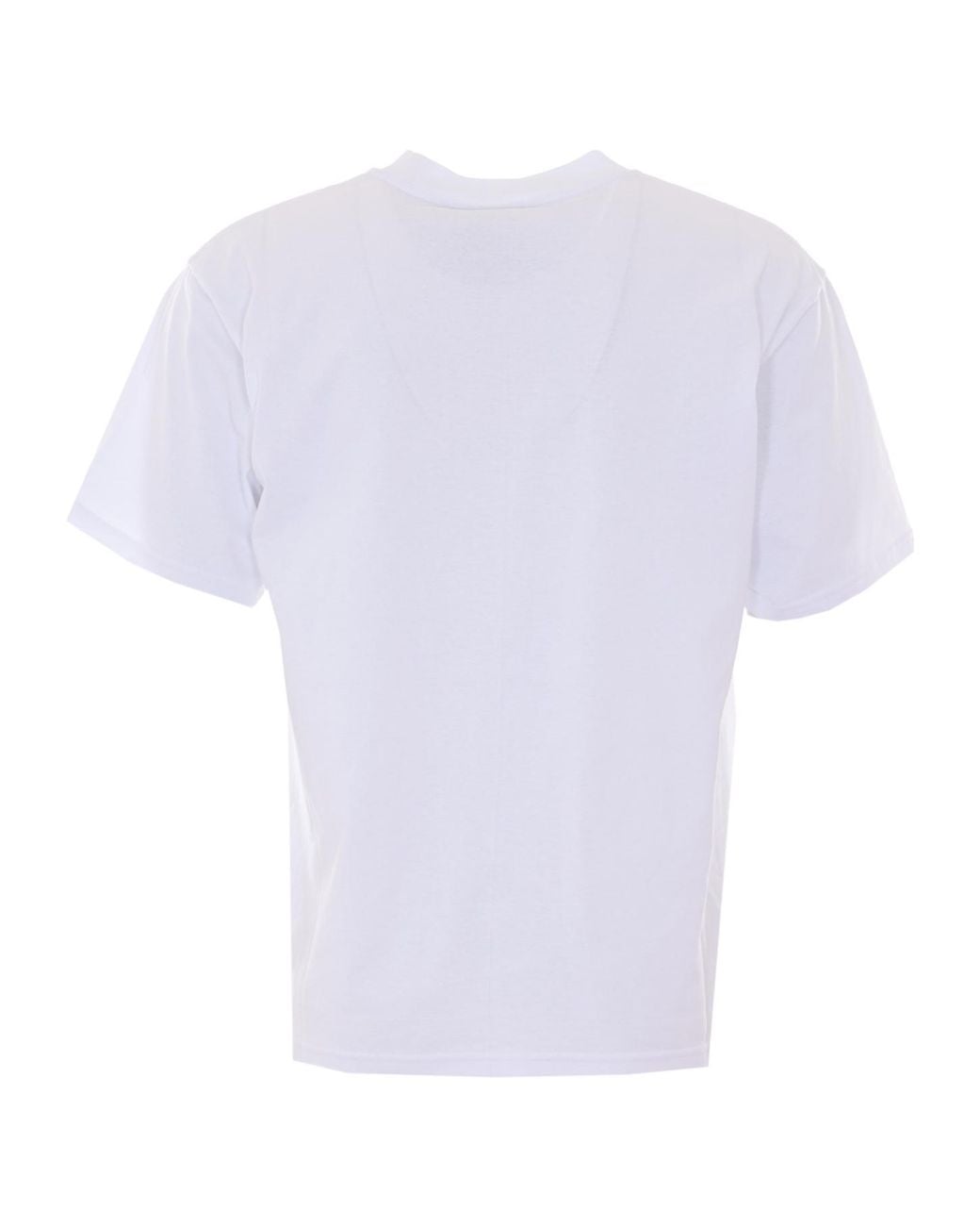 Magliano White Logo Print T-Shirt for men