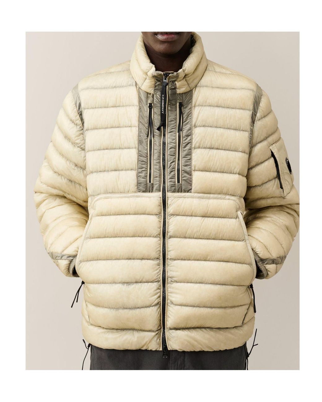 C P Company Natural D.D. Shell Jacket for men