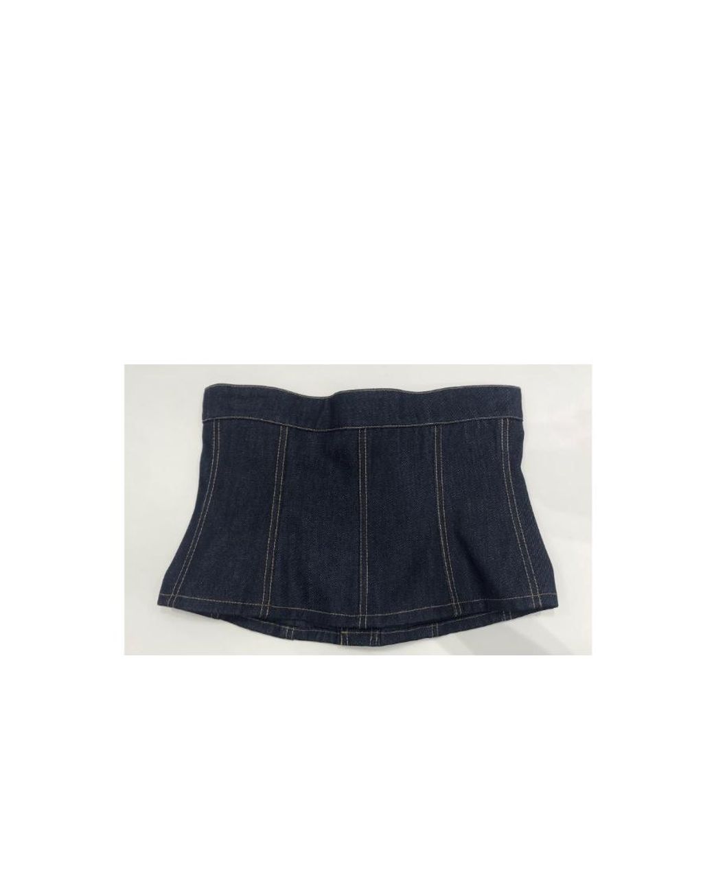Dior Blue Denim Skirt
