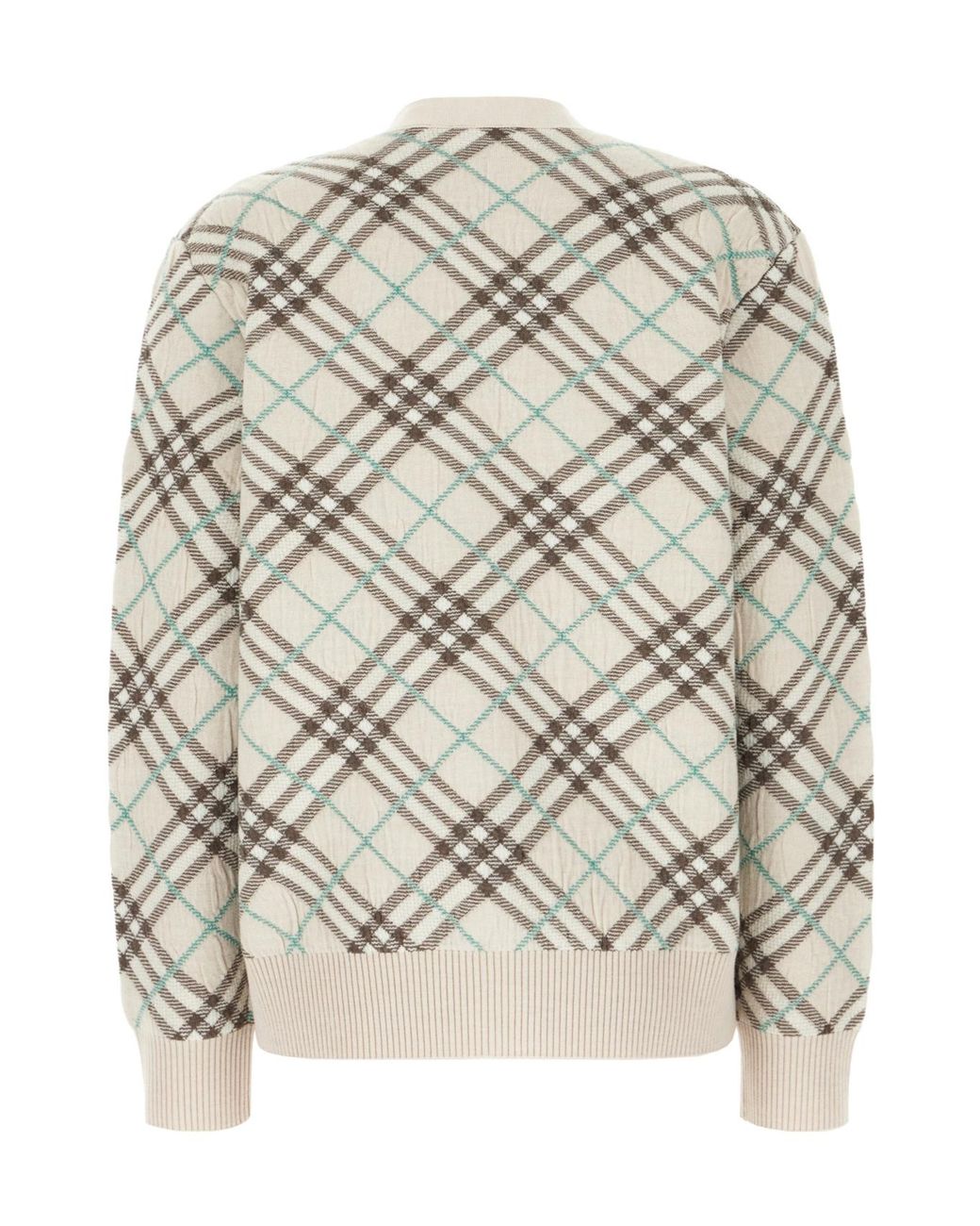 Burberry Multicolor Checked Cardigan