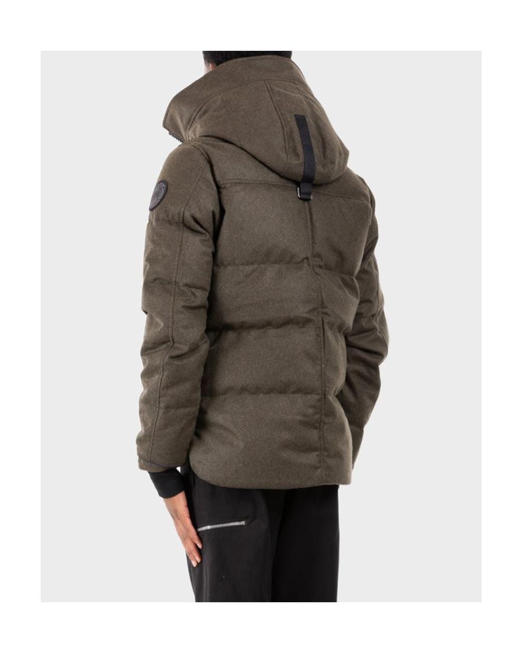 Canada Goose Black Macmillan Hooded Parka for men