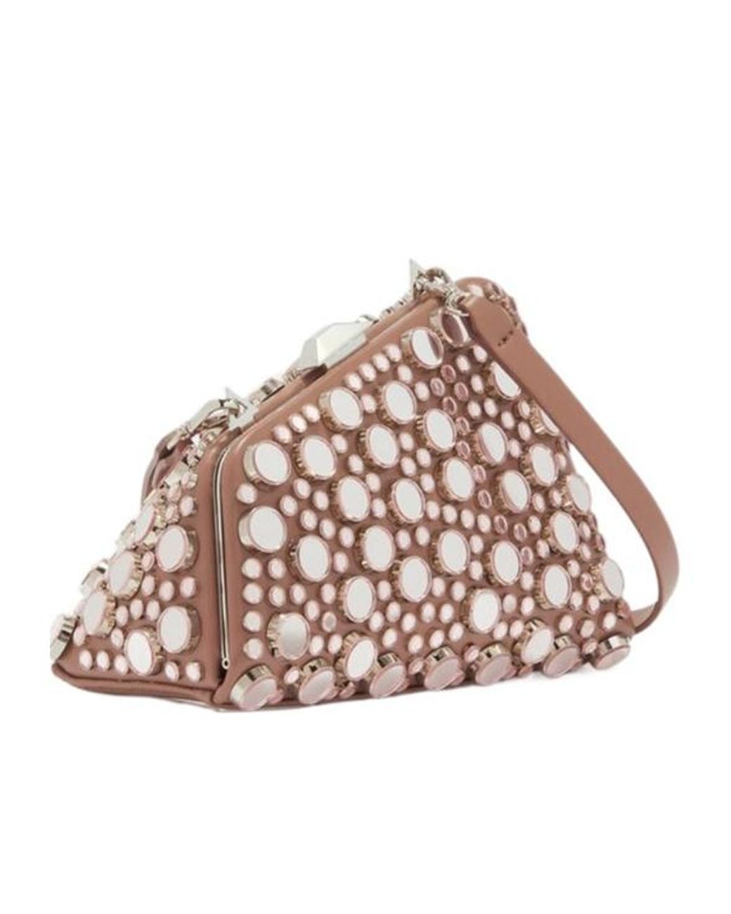 The Attico Multicolor The Midnight Mini Clutch Bag