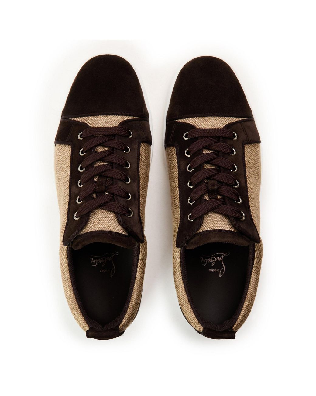 Christian Louboutin Brown Low-Top Casual Shoes for men