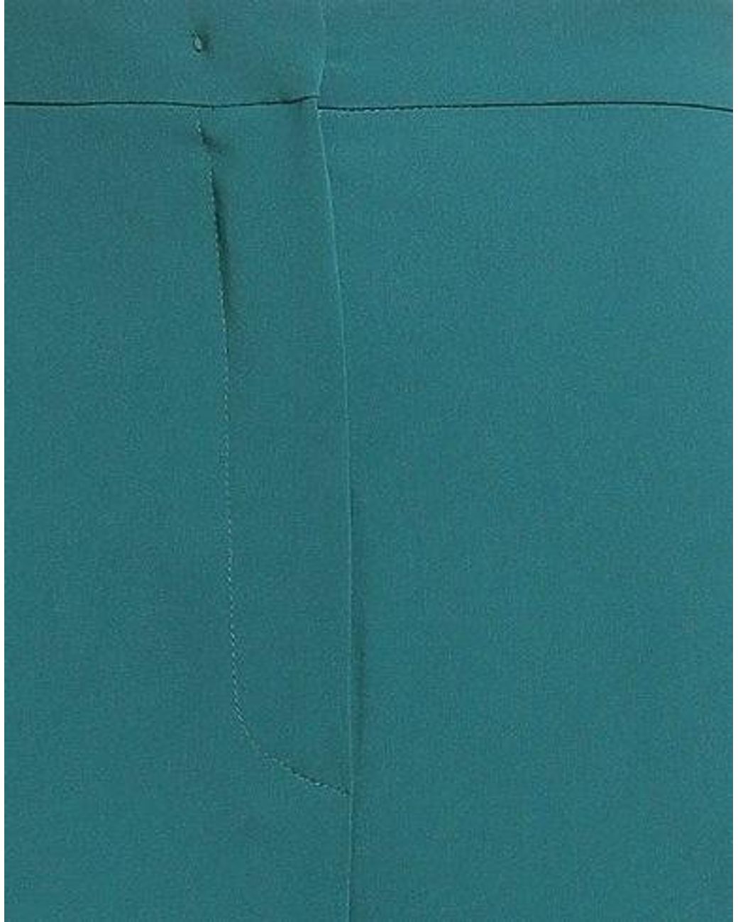 Max Mara Green Loose Casual Trousers