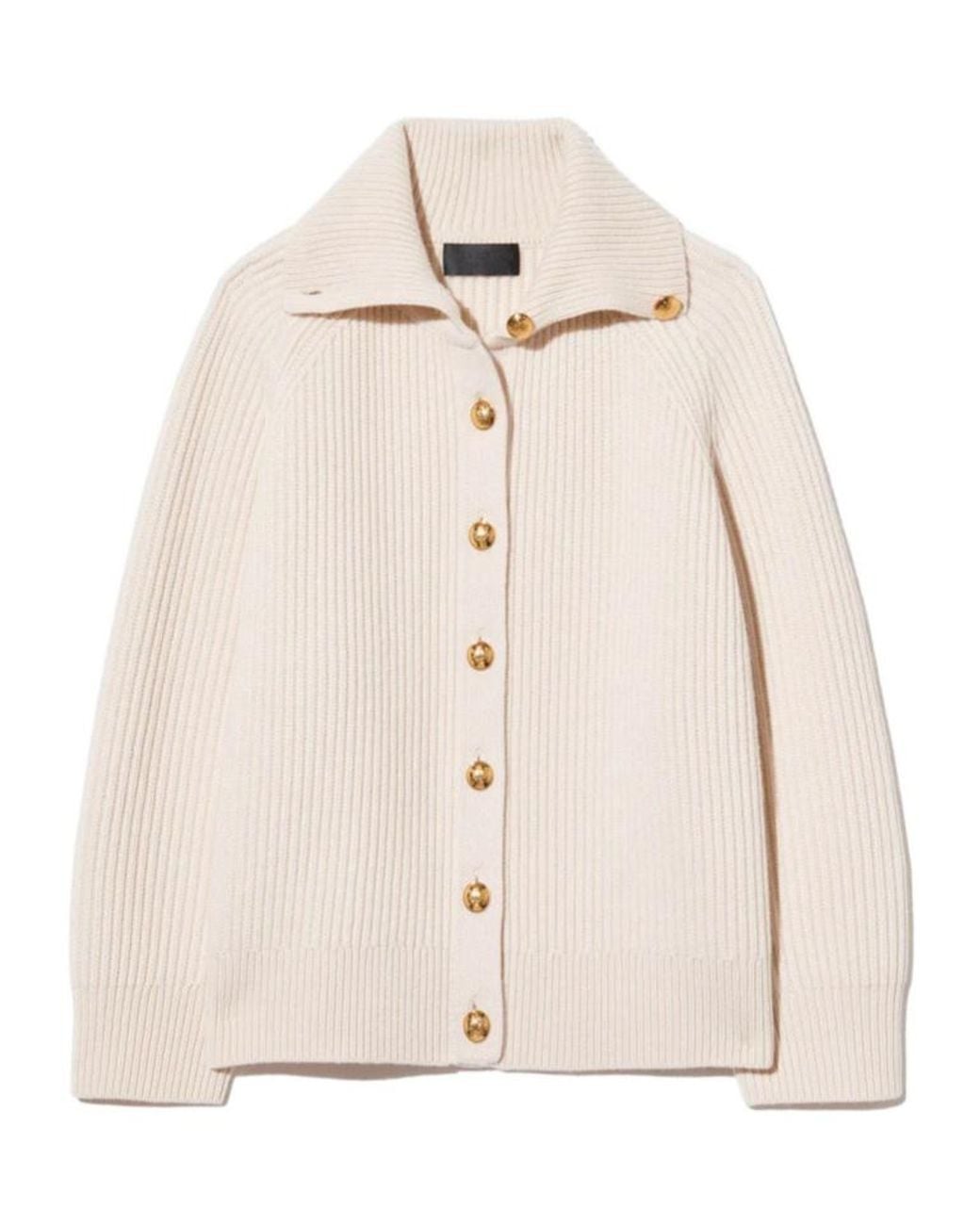 Nili Lotan Natural Deryl Cashmere Cardigan