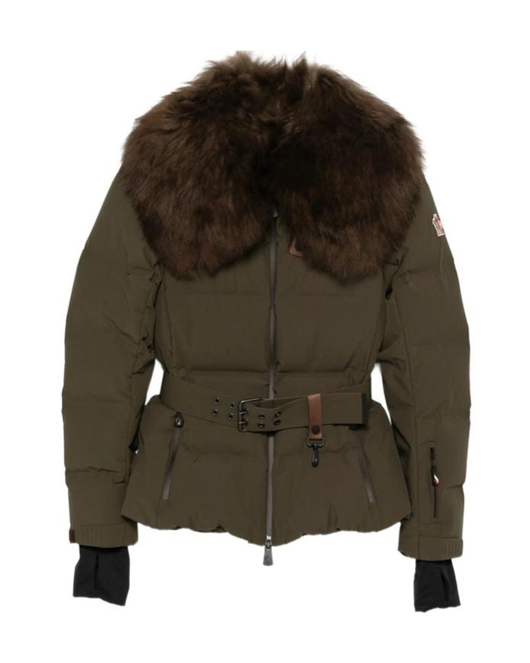 Moncler Green Grenoble Sioule Padded Jacket