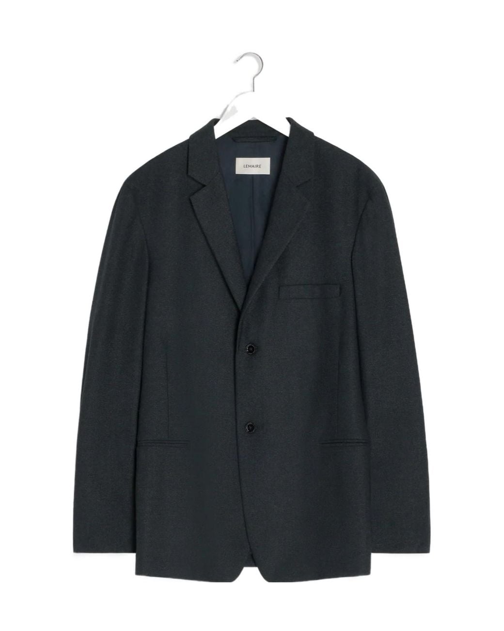 Lemaire Blue Single-Breasted Tailored Blazer for men