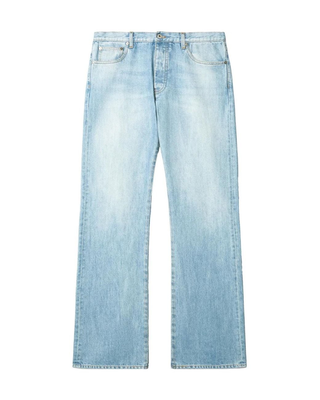 Off-White c/o Virgil Abloh Blue Fresco Loose-Fit Jeans for men
