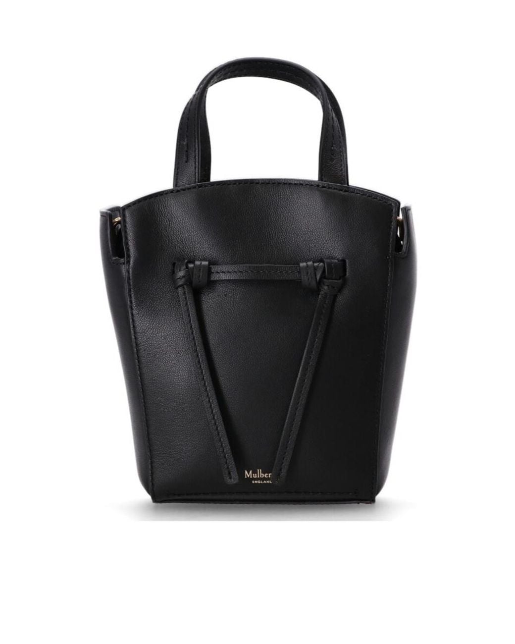 Mulberry Black Clovelly Small Top Handle Bag