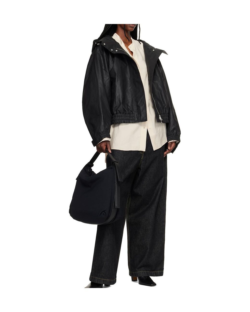 Studio Nicholson Black Transit Bag