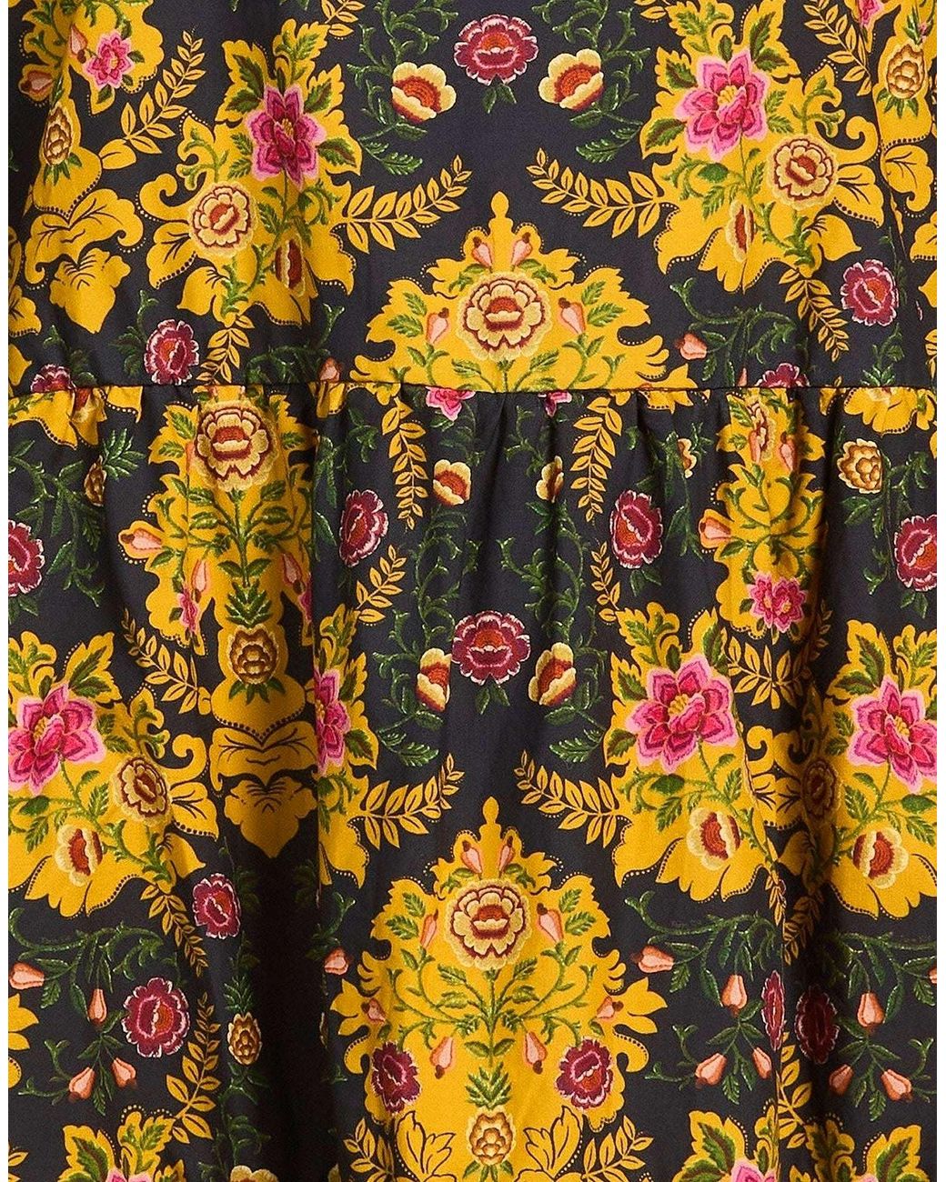 Farm Rio Yellow Mini Dresses