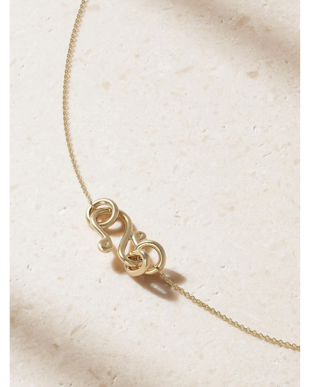 Sophie Bille Brahe White 18-Karat Recycled Diamond Necklace