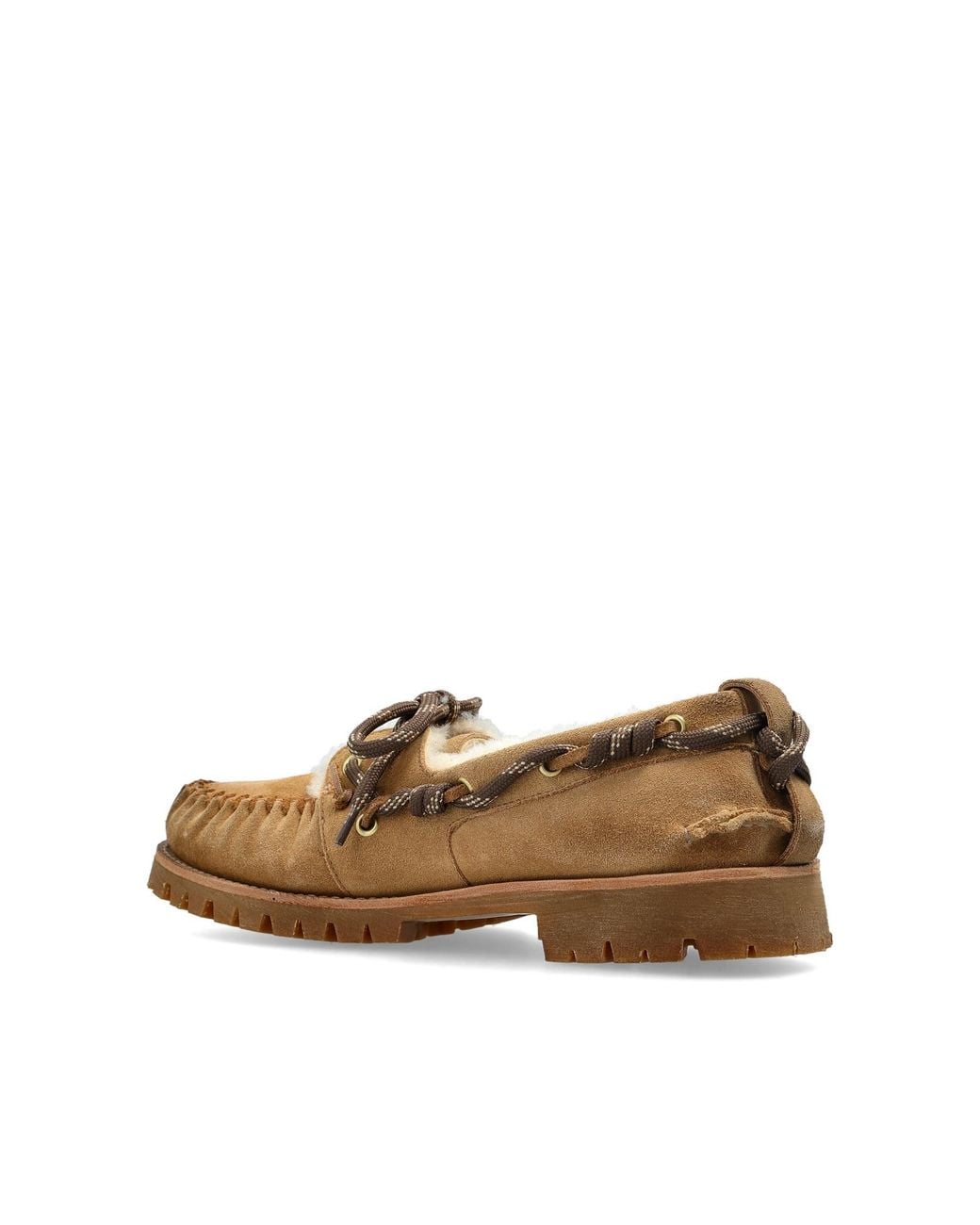 Golden Goose Deluxe Brand Brown Cruise Lace-Up Loafers