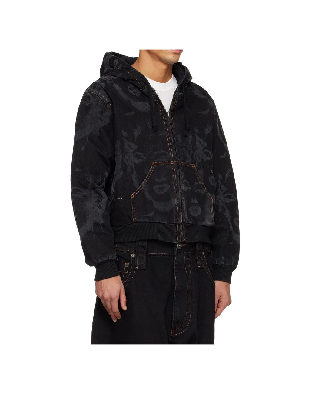 VAQUERA Black Marilyn Denim Jacket for men