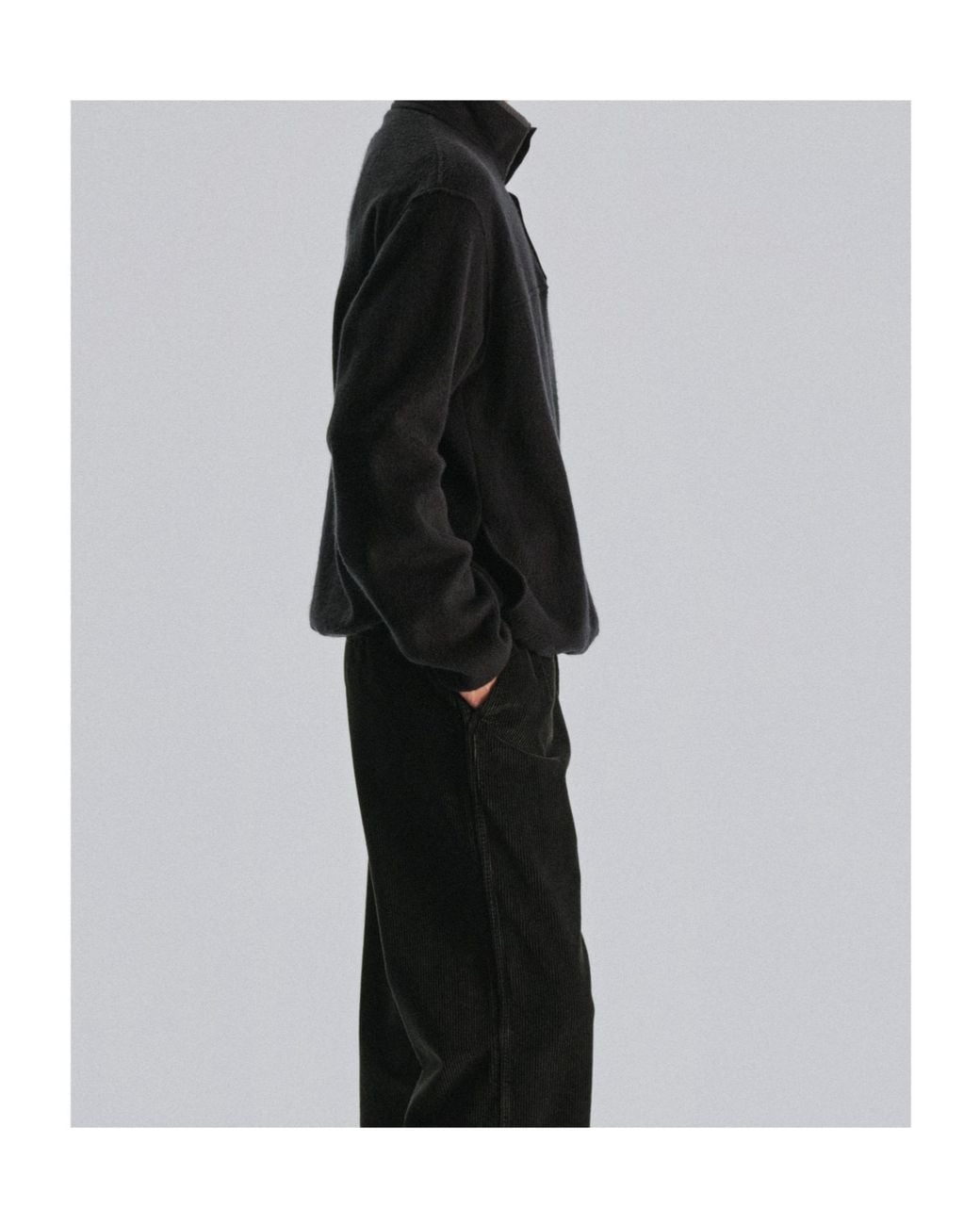 The Row Black Maury Sweater for men