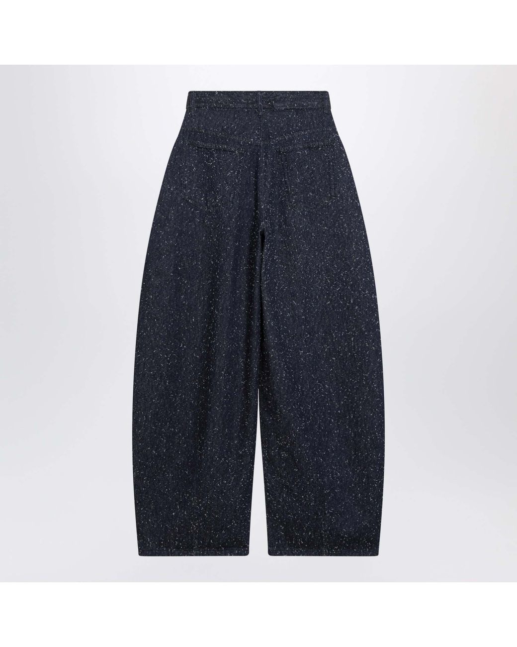 Jacquemus Blue High-Waisted Wide-Leg Jeans