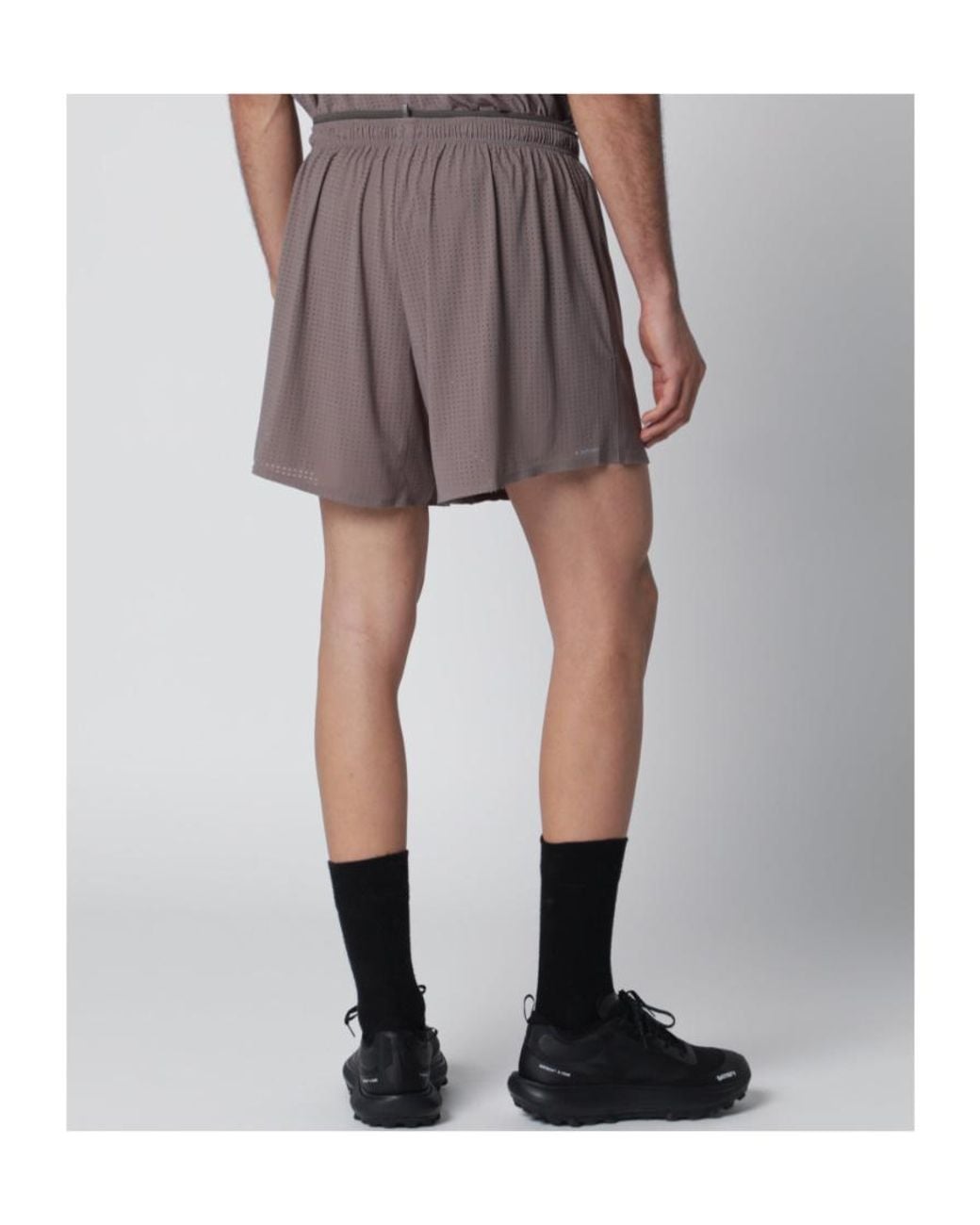 Satisfy Brown Space-O 2.5In Shorts Falcon for men