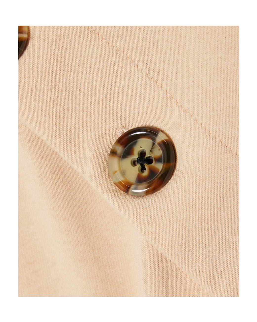 A.W.A.K.E. MODE Natural Button-Embellished Organic Cotton-Jersey Maxi Skirt