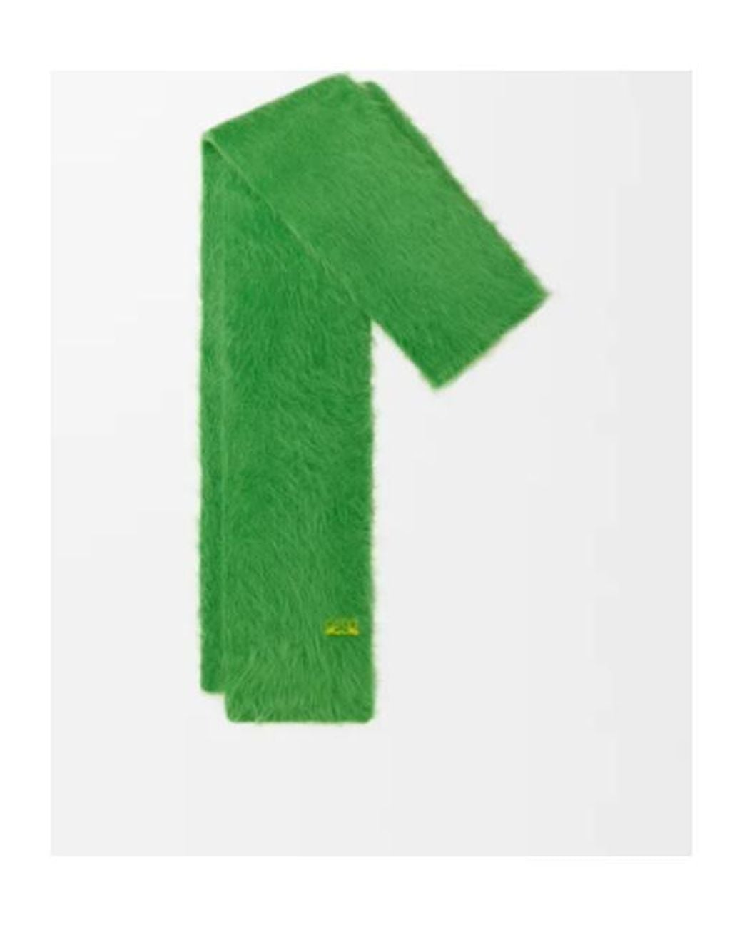 Loewe Green Alpaca Blend Scarf