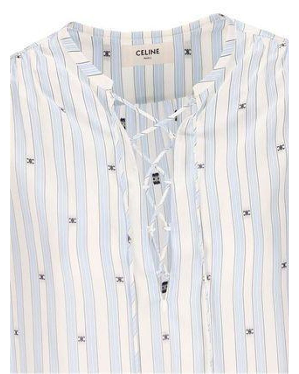 Céline White Romy Blouse