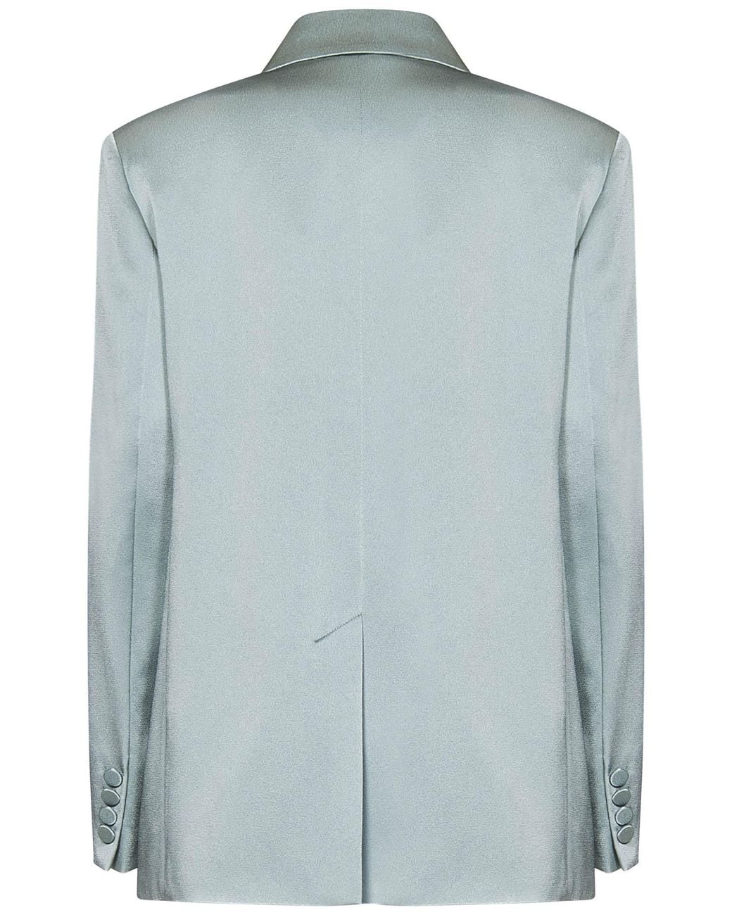 Max Mara Blue Studio Teiera Double-Breasted Blazer