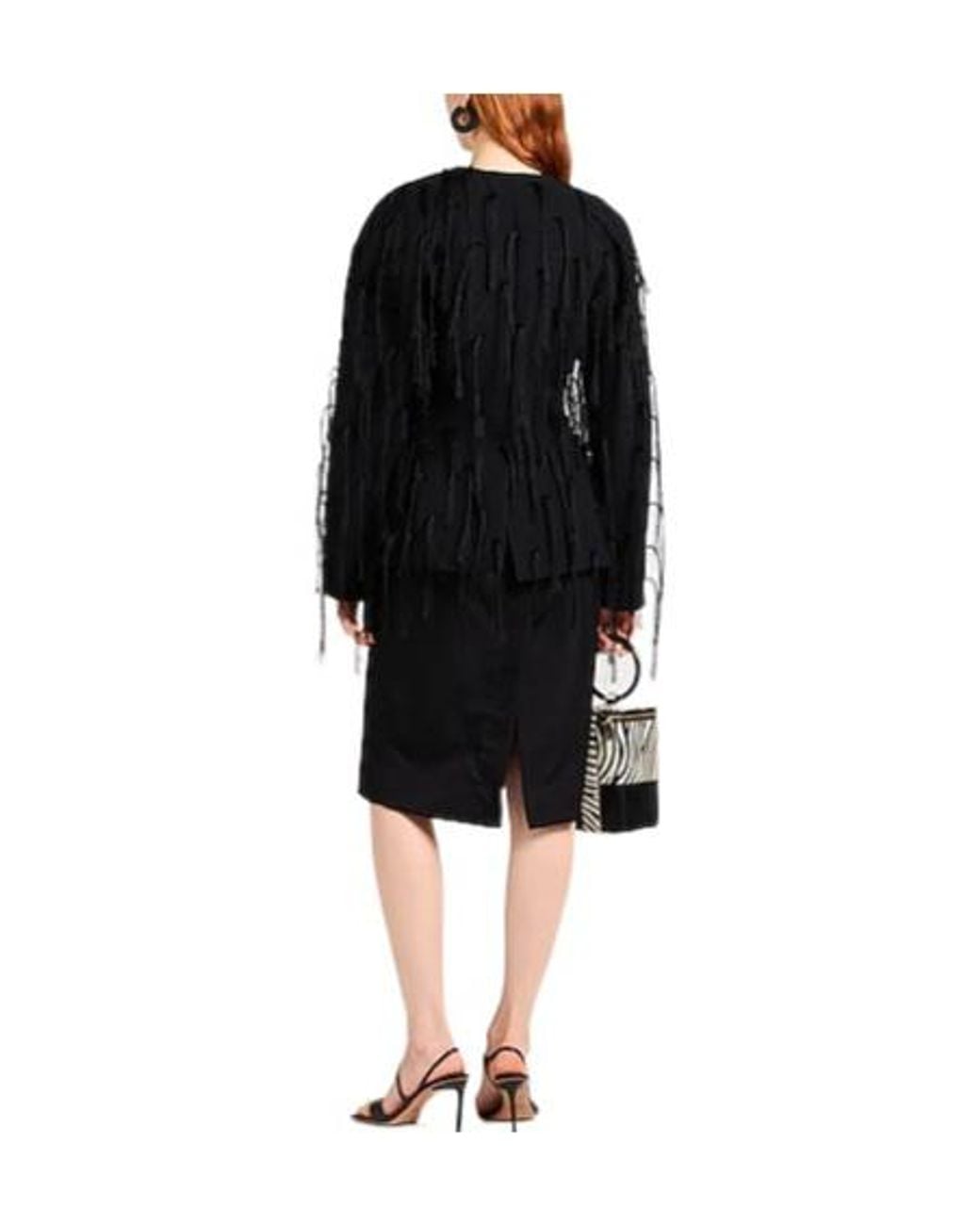 Jacquemus Black Minimalist V-Neck Jacket