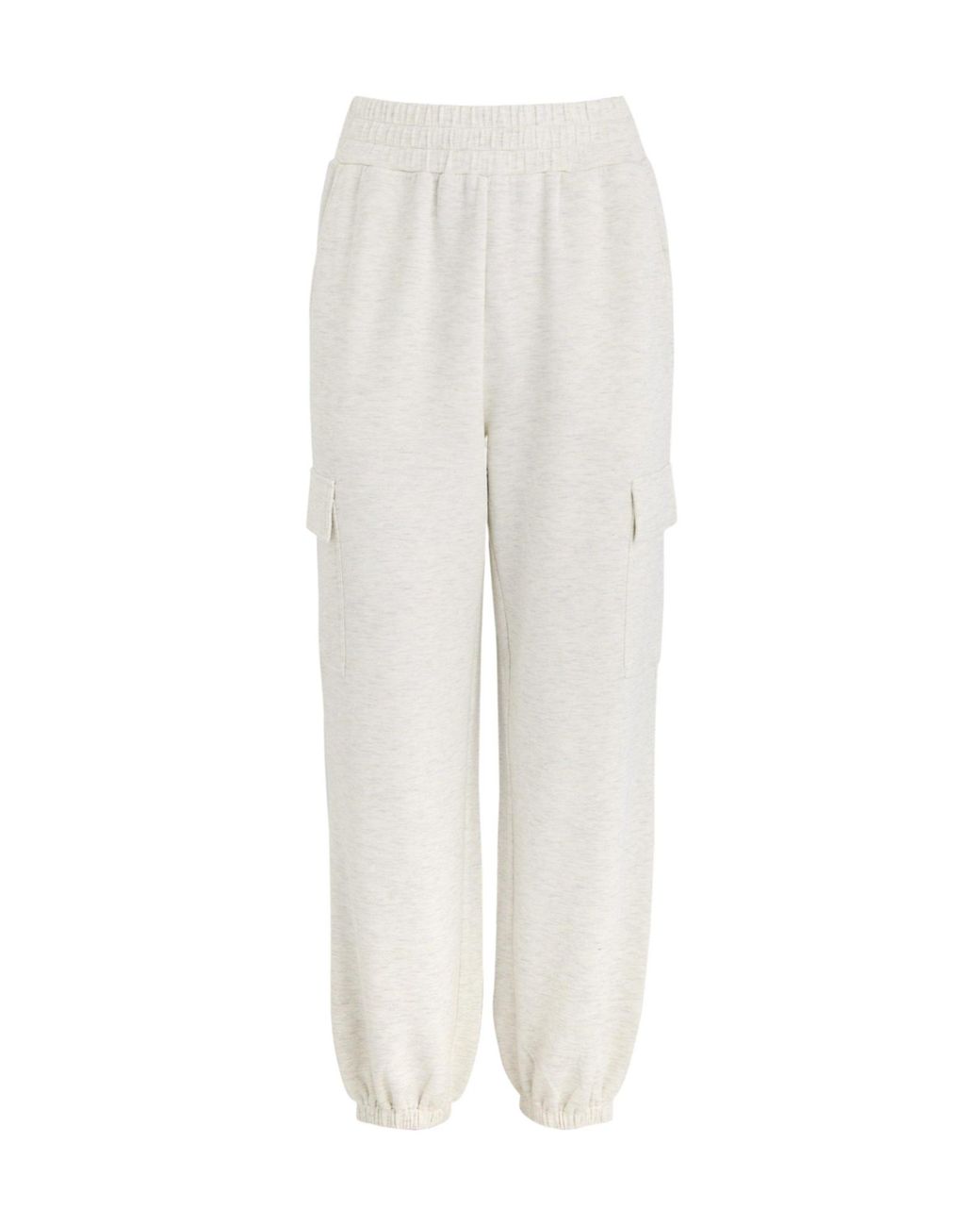 Varley White Neutral Cargo Pants