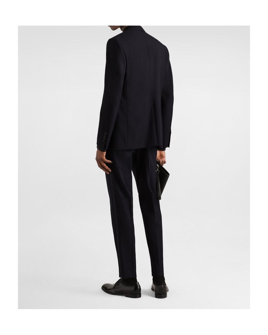 Dolce & Gabbana Black Single-Breasted Tuxedo Sicilia Light Suit for men