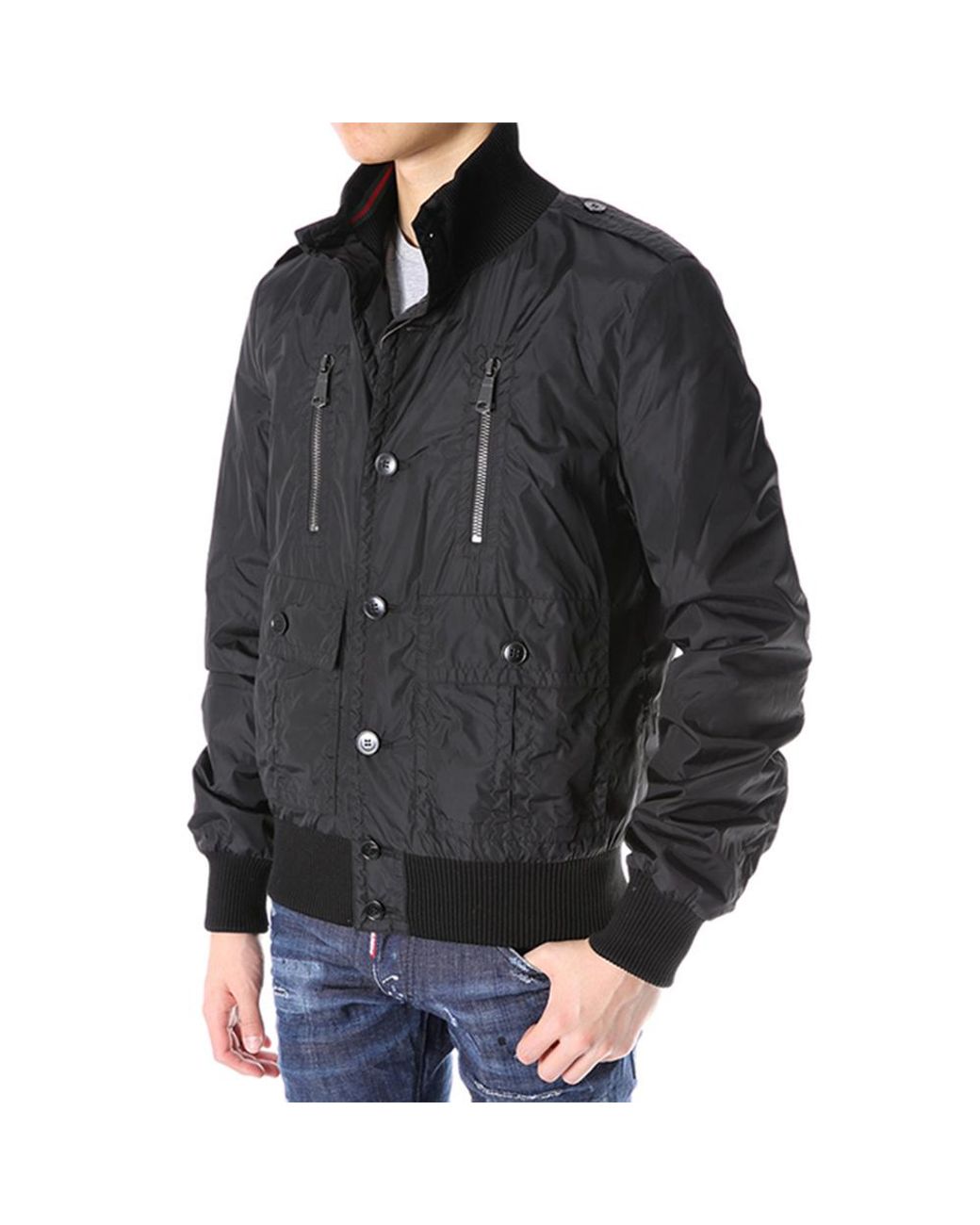 Gucci Black Button Casual Jacket for men