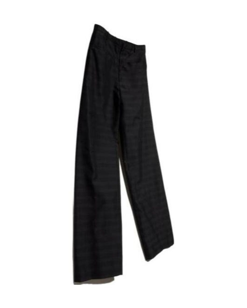 Gucci Black Loose Fit Prince Of Wales Pants for men