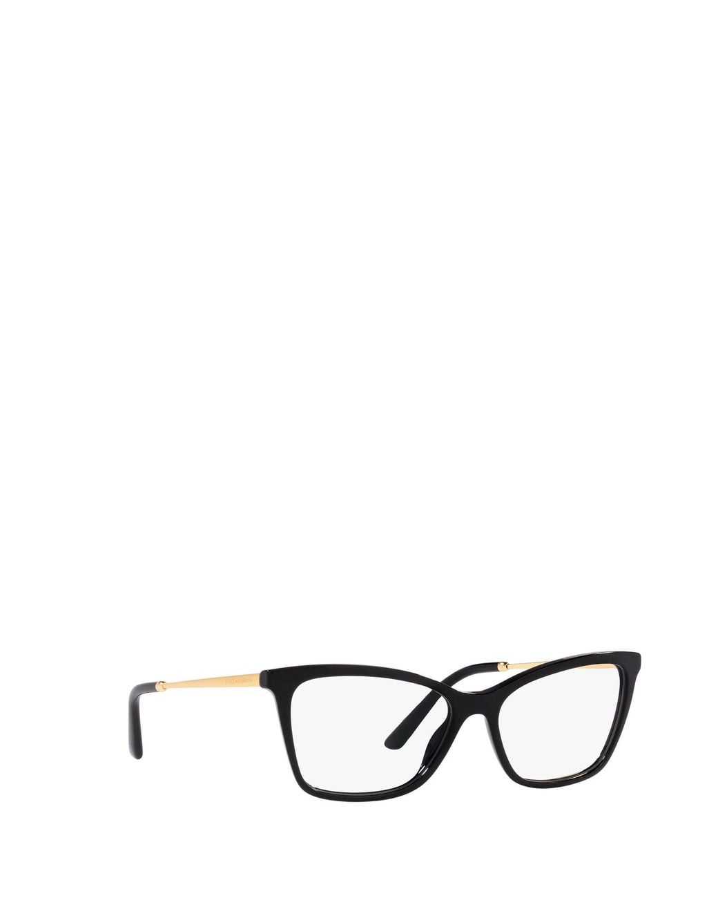 Dolce & Gabbana White Eyewear Rectangular Frame Glasses
