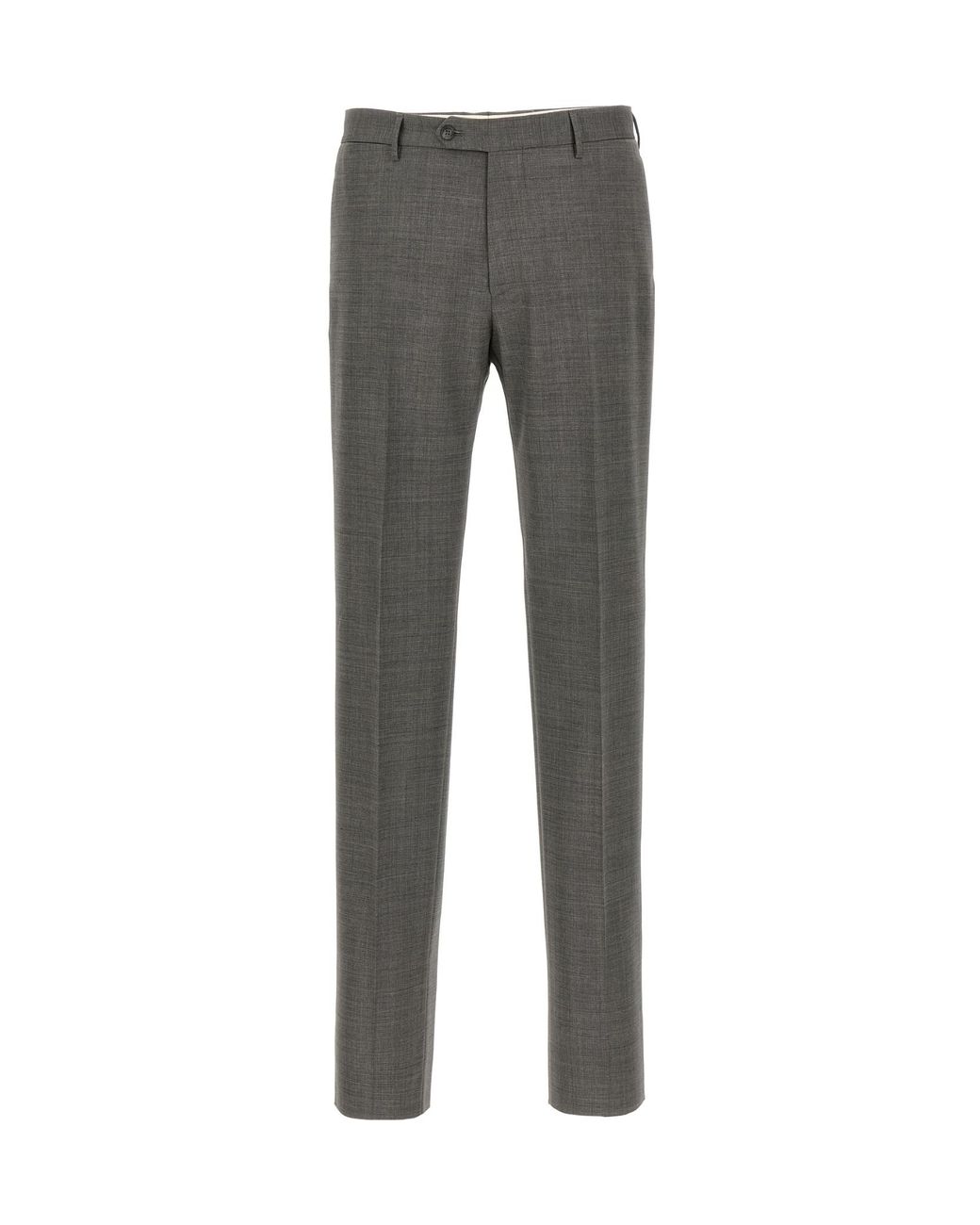 Tagliatore Gray Single-Breasted Tailored Suit for men
