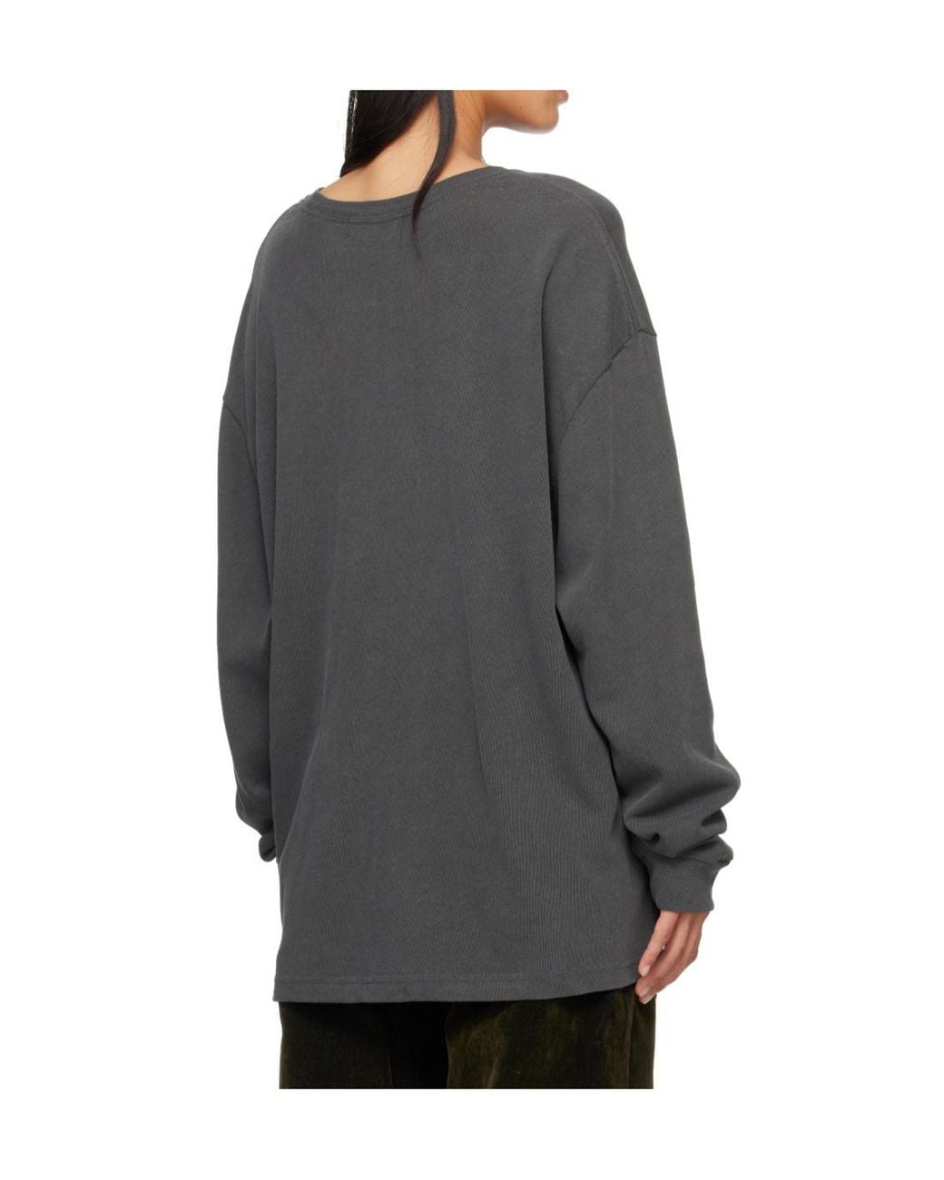 OPEN YY Gray Pet Club Rocke Long-Sleeve T-Shirt