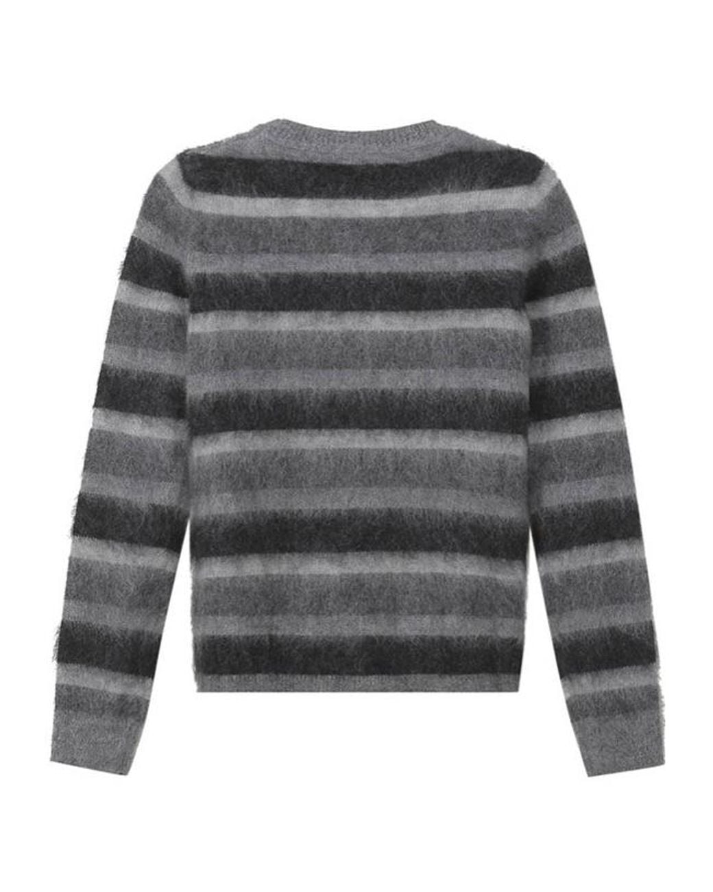 Max Mara Gray Logo Pullover