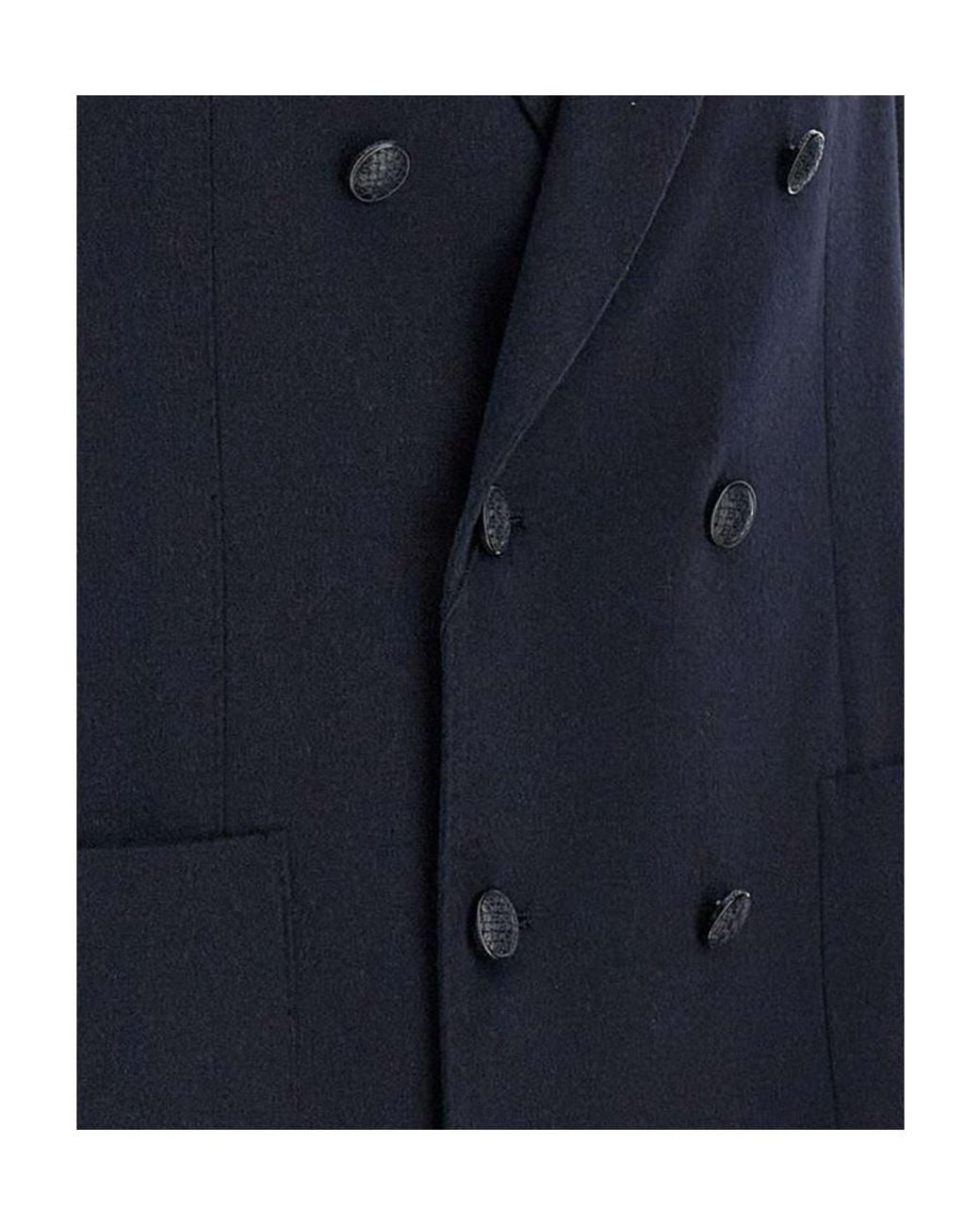 Tagliatore Blue Montecarlo Double Breasted Blazer for men