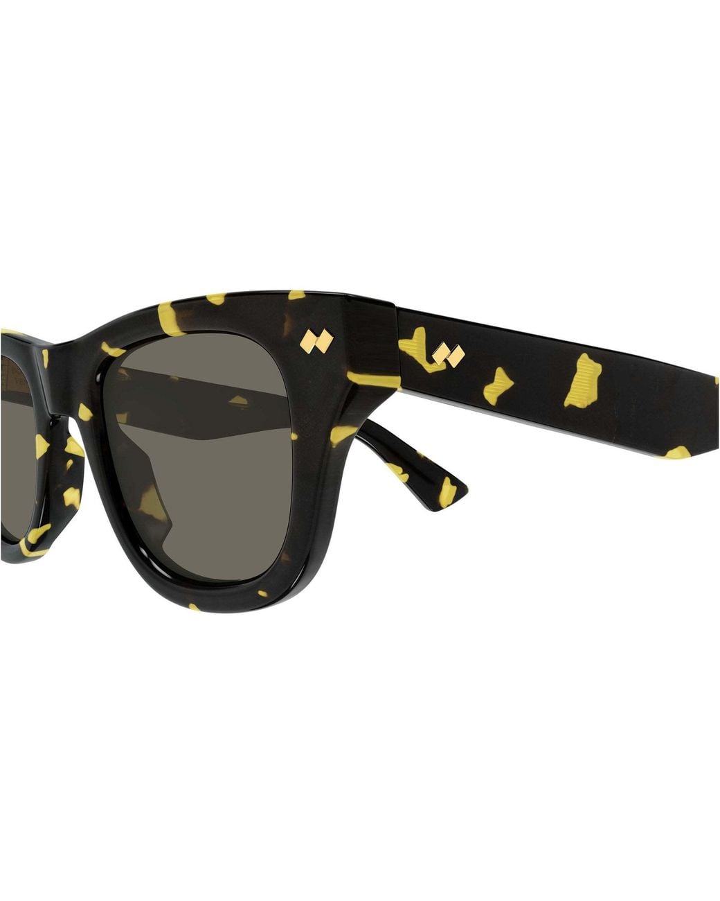 Bottega Veneta Multicolor Eyewear Dizzy Square Frame Sunglasses for men