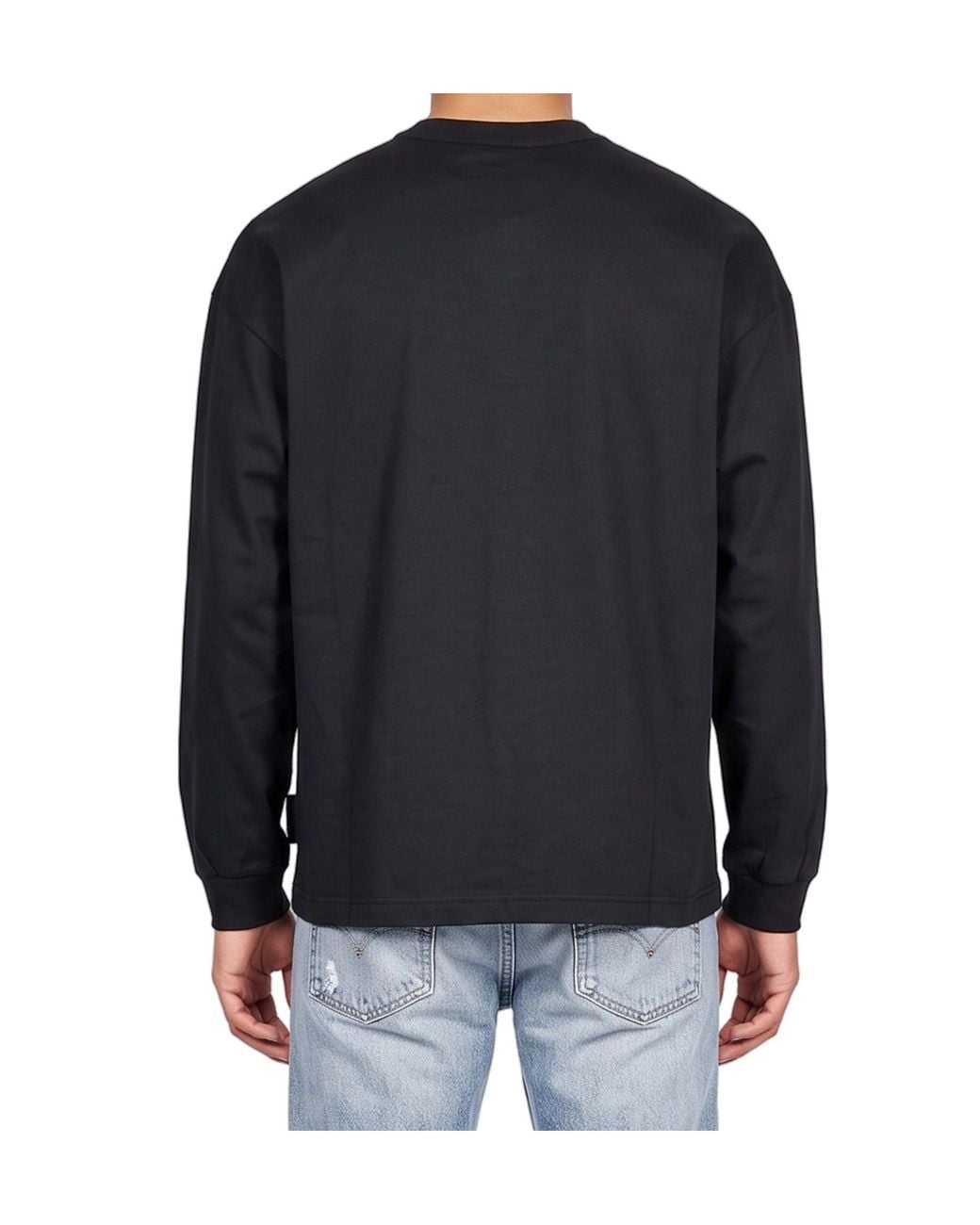 Comme des Garçons Blue Comme Des Garçons Homme Long Sleeved Crewneck T-Shirt for men
