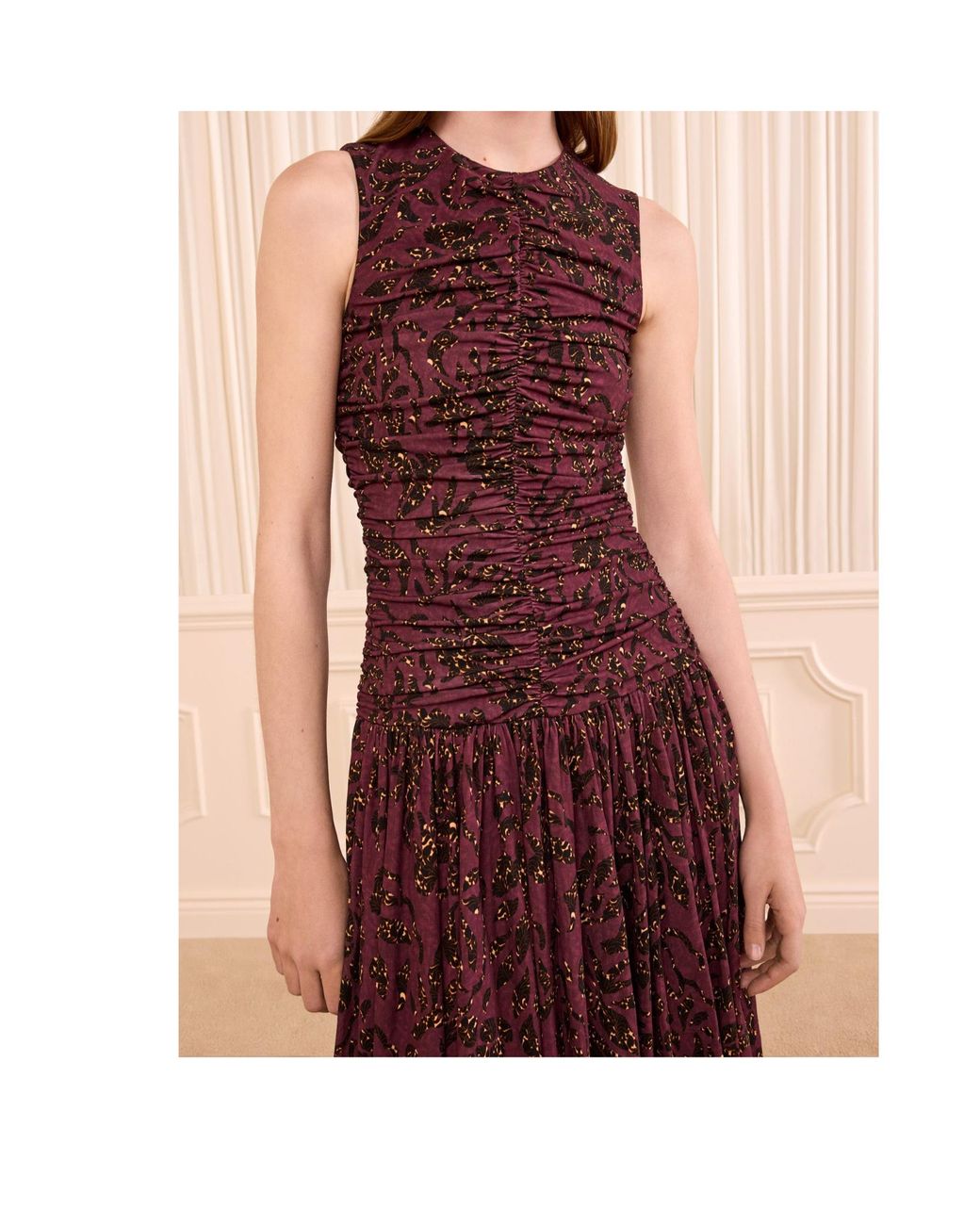 Ulla Johnson Purple Sleeveless Knit Dress