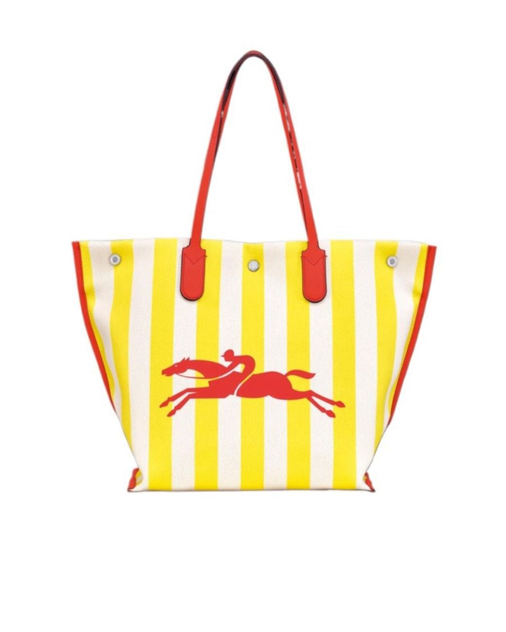 Longchamp Yellow Roseau Essential Large Tote Bag
