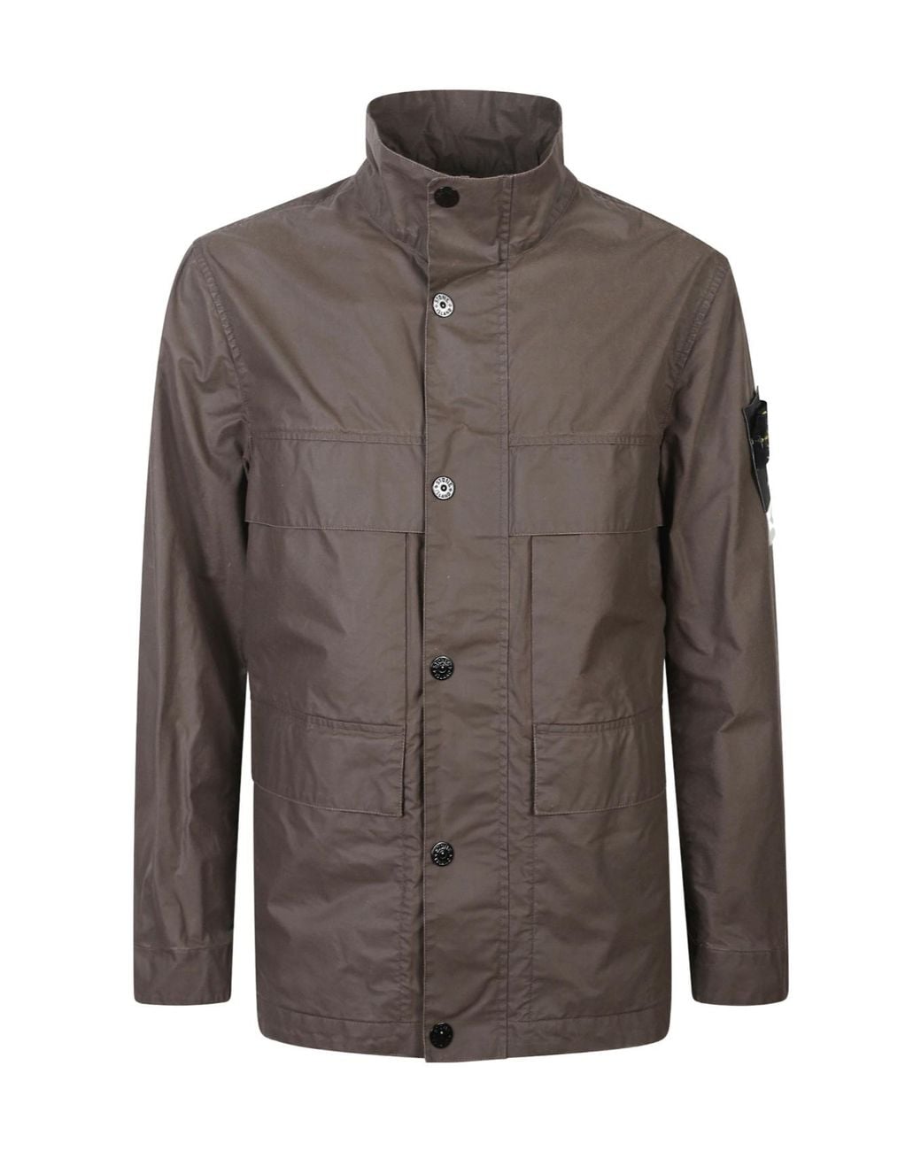 Stone Island Brown Field Jacket for men