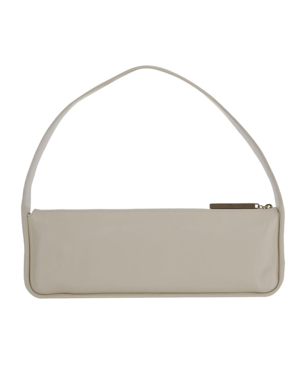 Khaite Gray Zipper Tote Bag