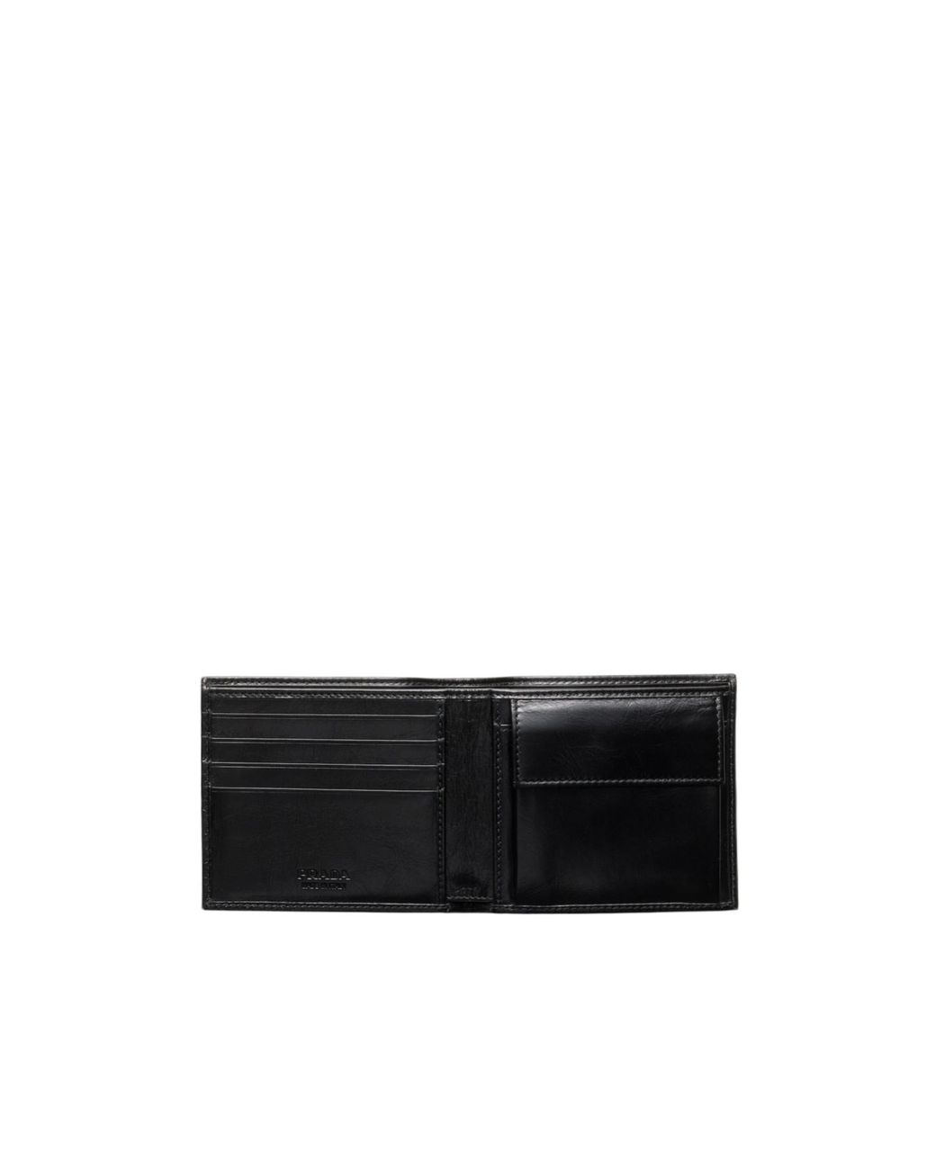 Prada Black Leather Wallet for men