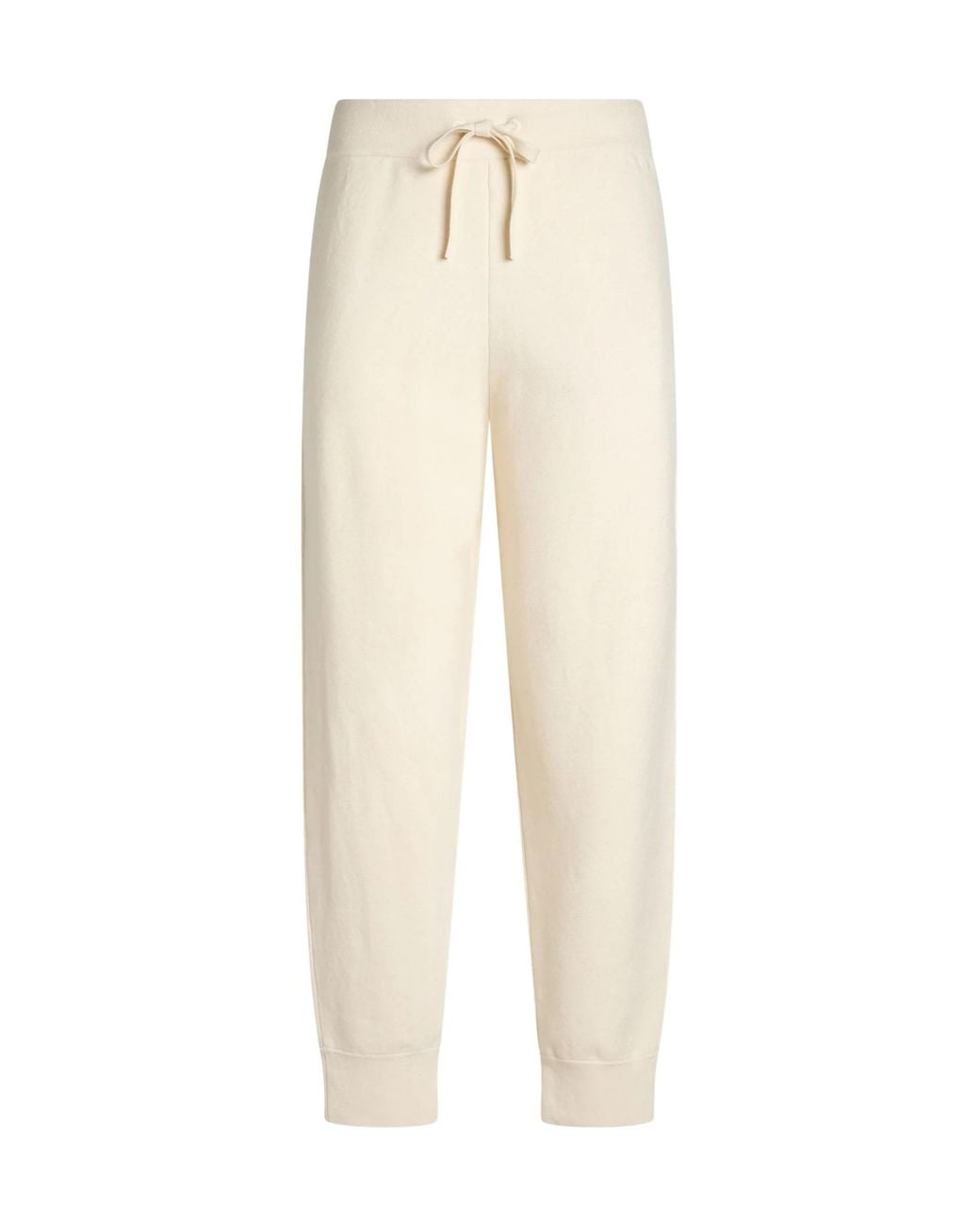 Burberry Natural Solid Color Casual Trousers